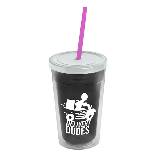 16 oz Double-Wall Insulated Transparent Tumblers... from ASI 40480 Koozie Group