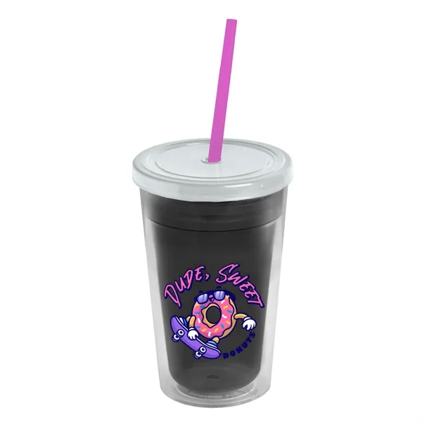 16 oz Double-Wall Insulated Transparent Tumblers... from ASI 40480 Koozie Group