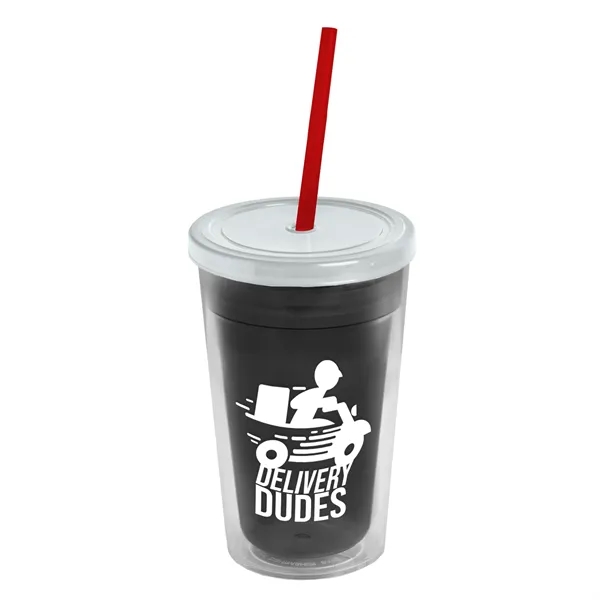 16 oz Double-Wall Insulated Transparent Tumblers... from ASI 40480 Koozie Group