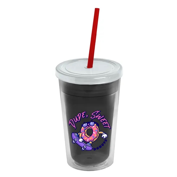 16 oz Double-Wall Insulated Transparent Tumblers... from ASI 40480 Koozie Group
