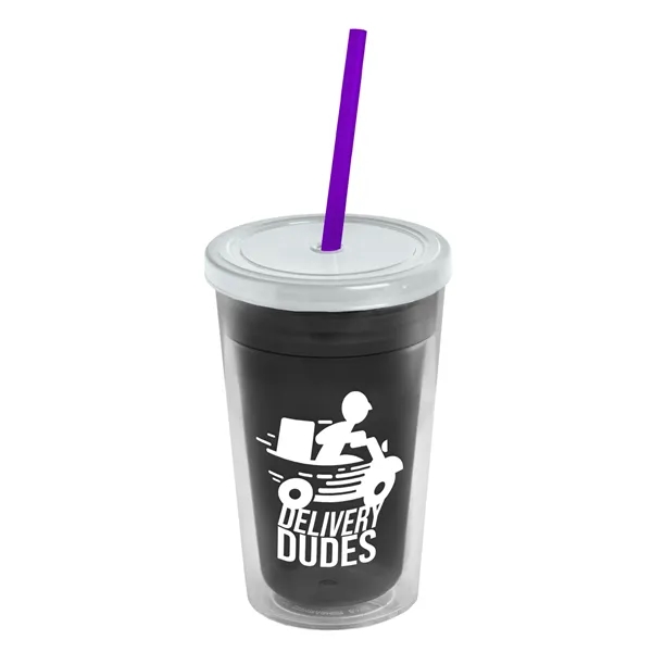 16 oz Double-Wall Insulated Transparent Tumblers... from ASI 40480 Koozie Group