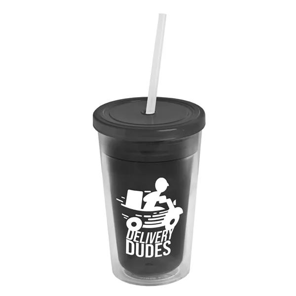 16 oz Double-Wall Insulated Transparent Tumblers... from ASI 40480 Koozie Group