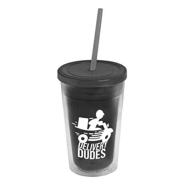 16 oz Double-Wall Insulated Transparent Tumblers... from ASI 40480 Koozie Group