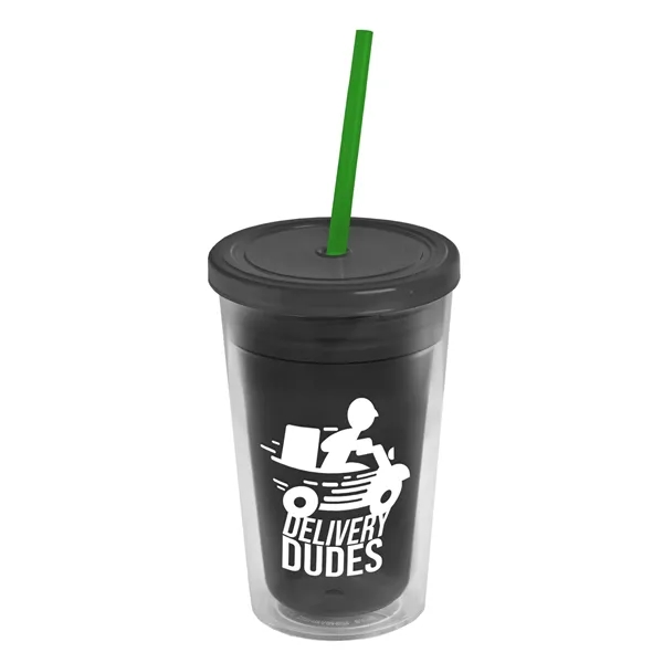 16 oz Double-Wall Insulated Transparent Tumblers... from ASI 40480 Koozie Group