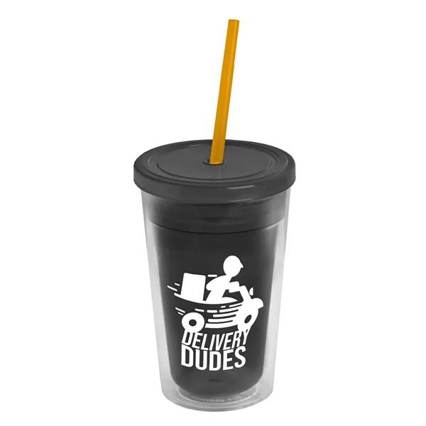 16 oz Double-Wall Insulated Transparent Tumblers... from ASI 40480 Koozie Group