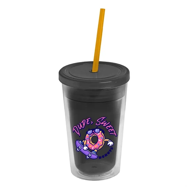 16 oz Double-Wall Insulated Transparent Tumblers... from ASI 40480 Koozie Group