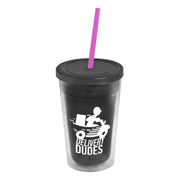 16 oz Double-Wall Insulated Transparent Tumblers... from ASI 40480 Koozie Group