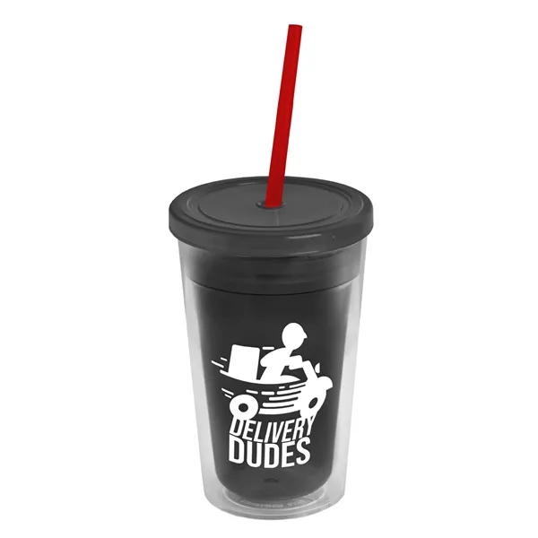 16 oz Double-Wall Insulated Transparent Tumblers... from ASI 40480 Koozie Group