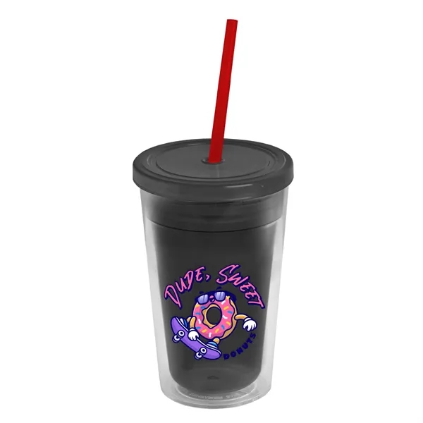 16 oz Double-Wall Insulated Transparent Tumblers... from ASI 40480 Koozie Group