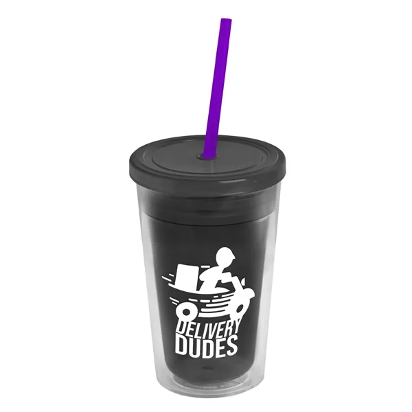 16 oz Double-Wall Insulated Transparent Tumblers... from ASI 40480 Koozie Group
