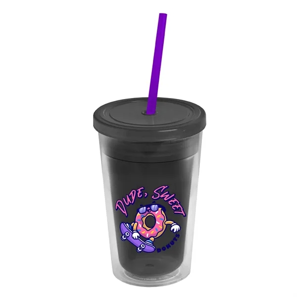16 oz Double-Wall Insulated Transparent Tumblers... from ASI 40480 Koozie Group