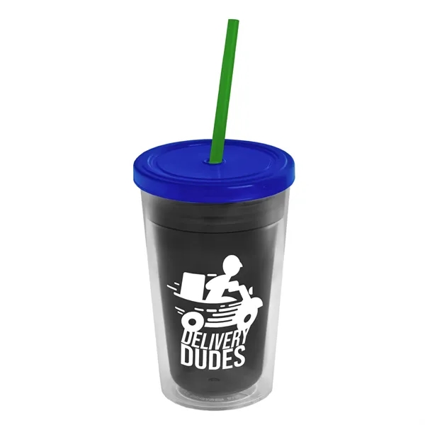 16 oz Double-Wall Insulated Transparent Tumblers... from ASI 40480 Koozie Group