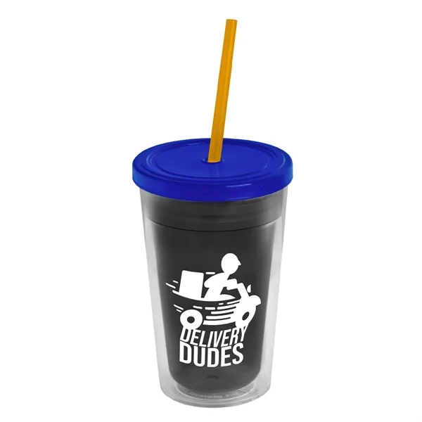 16 oz Double-Wall Insulated Transparent Tumblers... from ASI 40480 Koozie Group