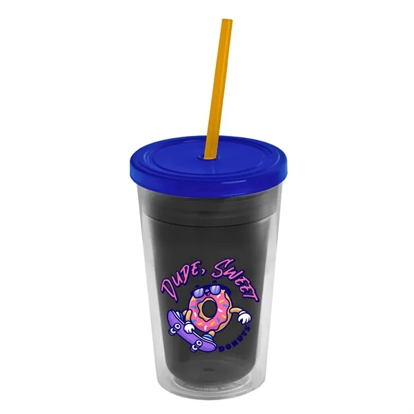16 oz Double-Wall Insulated Transparent Tumblers... from ASI 40480 Koozie Group