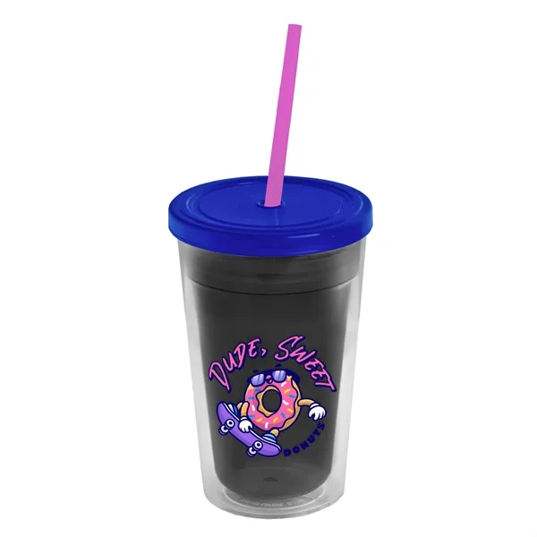 16 oz Double-Wall Insulated Transparent Tumblers... from ASI 40480 Koozie Group
