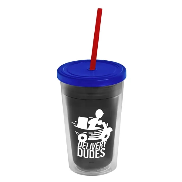 16 oz Double-Wall Insulated Transparent Tumblers... from ASI 40480 Koozie Group
