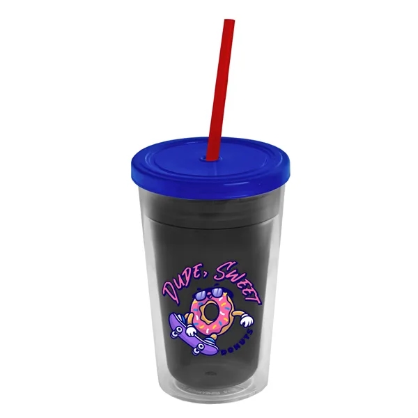 16 oz Double-Wall Insulated Transparent Tumblers... from ASI 40480 Koozie Group