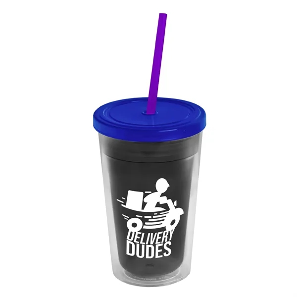 16 oz Double-Wall Insulated Transparent Tumblers... from ASI 40480 Koozie Group