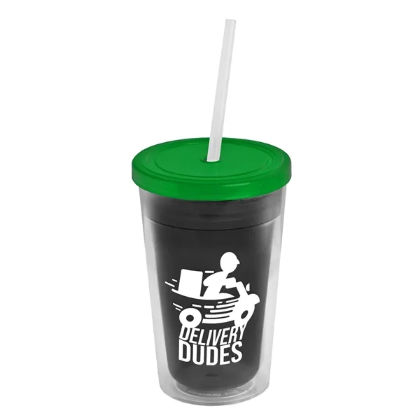 16 oz Double-Wall Insulated Transparent Tumblers... from ASI 40480 Koozie Group