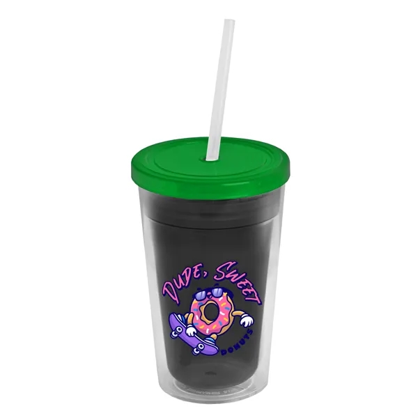 16 oz Double-Wall Insulated Transparent Tumblers... from ASI 40480 Koozie Group
