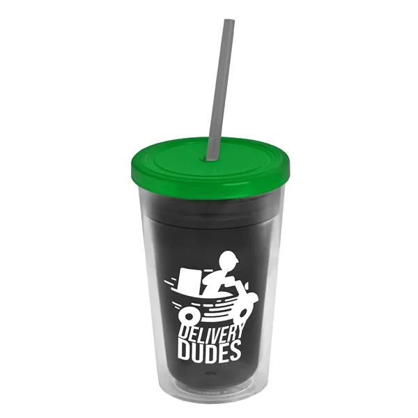 16 oz Double-Wall Insulated Transparent Tumblers... from ASI 40480 Koozie Group