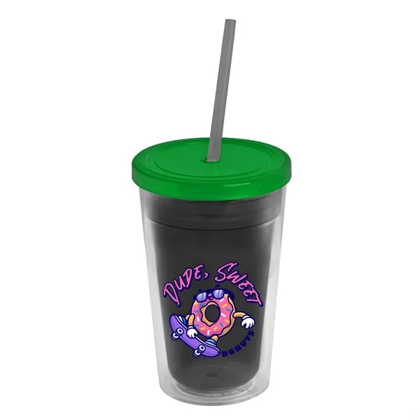 16 oz Double-Wall Insulated Transparent Tumblers... from ASI 40480 Koozie Group