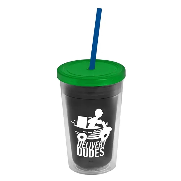 16 oz Double-Wall Insulated Transparent Tumblers... from ASI 40480 Koozie Group