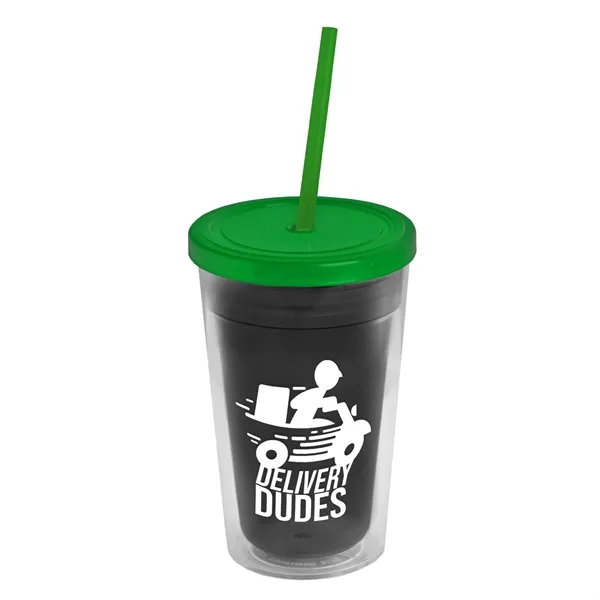 16 oz Double-Wall Insulated Transparent Tumblers... from ASI 40480 Koozie Group