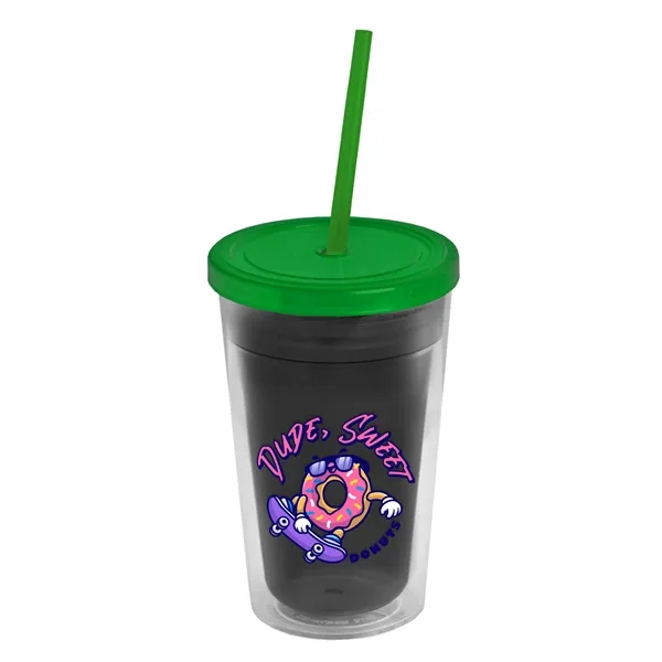 16 oz Double-Wall Insulated Transparent Tumblers... from ASI 40480 Koozie Group