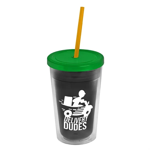 16 oz Double-Wall Insulated Transparent Tumblers... from ASI 40480 Koozie Group
