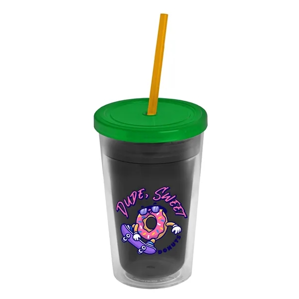 16 oz Double-Wall Insulated Transparent Tumblers... from ASI 40480 Koozie Group