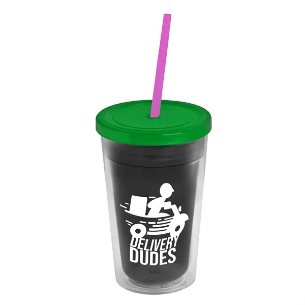 16 oz Double-Wall Insulated Transparent Tumblers... from ASI 40480 Koozie Group