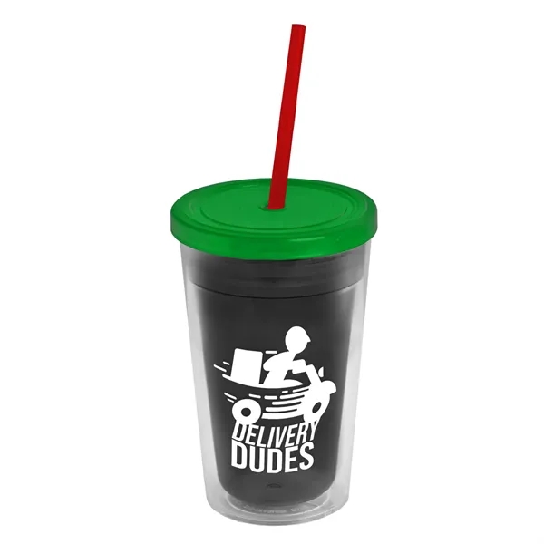 16 oz Double-Wall Insulated Transparent Tumblers... from ASI 40480 Koozie Group