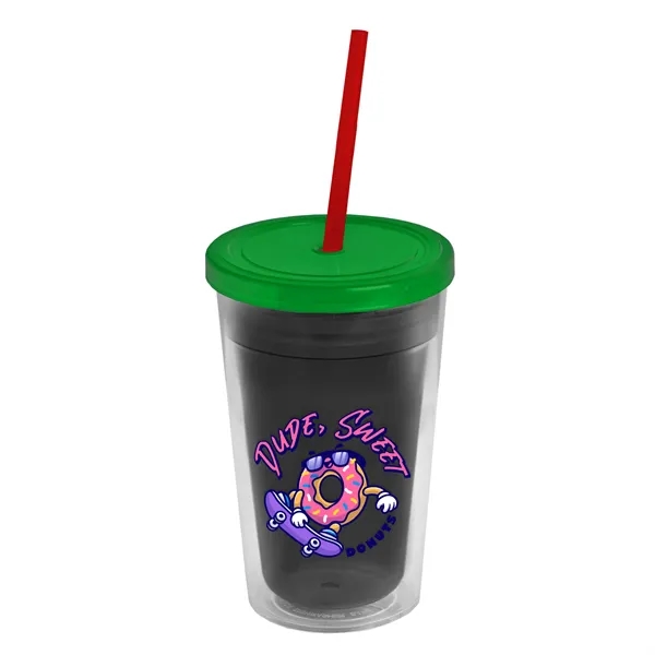 16 oz Double-Wall Insulated Transparent Tumblers... from ASI 40480 Koozie Group
