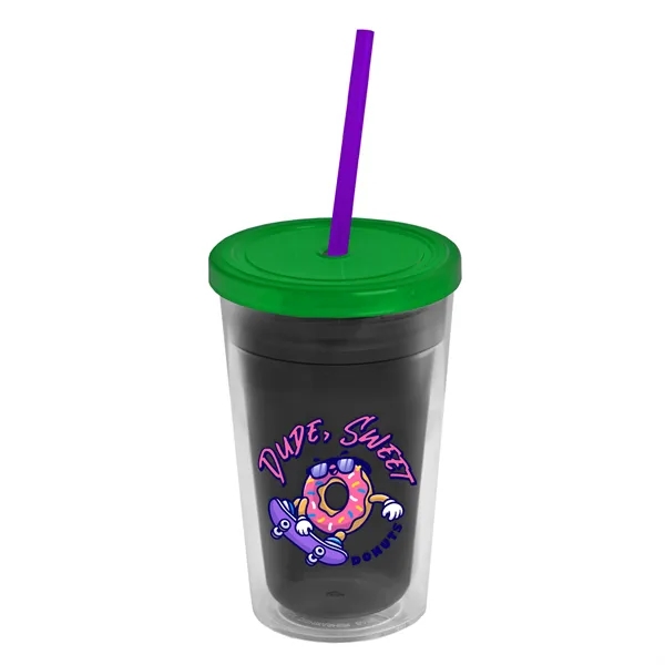 16 oz Double-Wall Insulated Transparent Tumblers... from ASI 40480 Koozie Group