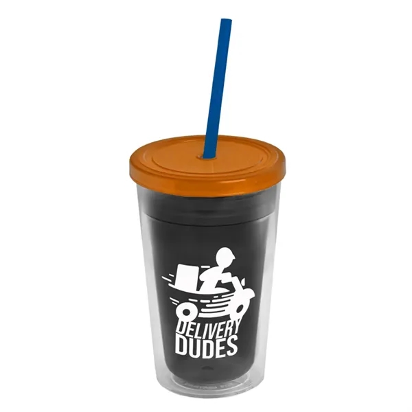 16 oz Double-Wall Insulated Transparent Tumblers... from ASI 40480 Koozie Group
