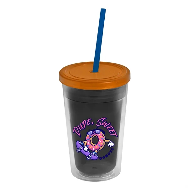 16 oz Double-Wall Insulated Transparent Tumblers... from ASI 40480 Koozie Group