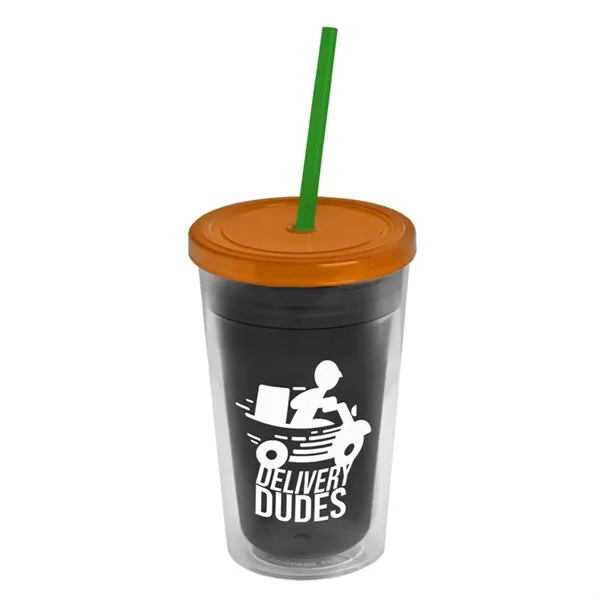 16 oz Double-Wall Insulated Transparent Tumblers... from ASI 40480 Koozie Group