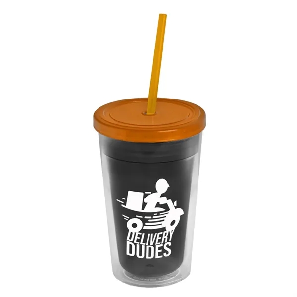 16 oz Double-Wall Insulated Transparent Tumblers... from ASI 40480 Koozie Group