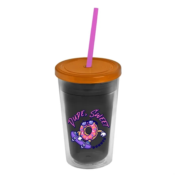 16 oz Double-Wall Insulated Transparent Tumblers... from ASI 40480 Koozie Group