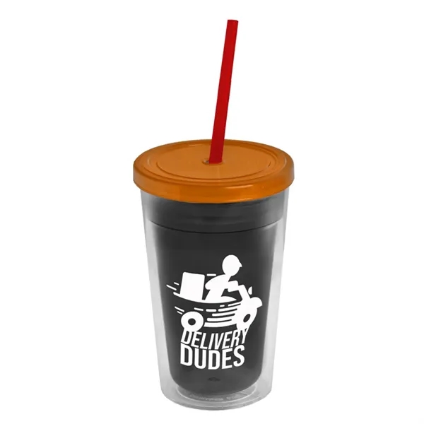 16 oz Double-Wall Insulated Transparent Tumblers... from ASI 40480 Koozie Group