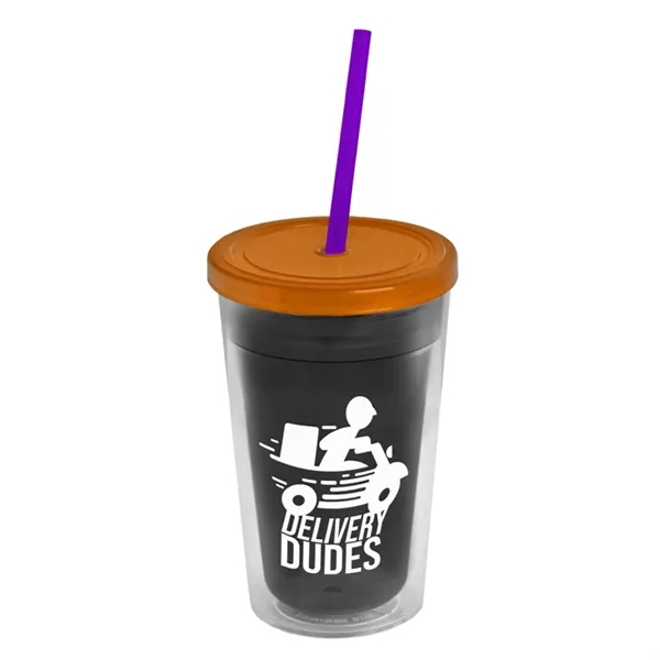 16 oz Double-Wall Insulated Transparent Tumblers... from ASI 40480 Koozie Group