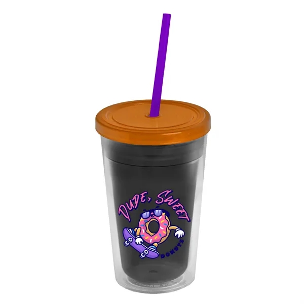 16 oz Double-Wall Insulated Transparent Tumblers... from ASI 40480 Koozie Group