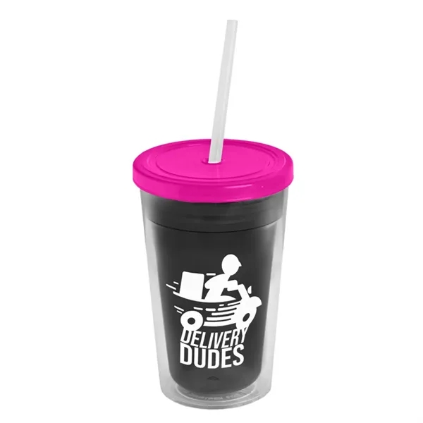 16 oz Double-Wall Insulated Transparent Tumblers... from ASI 40480 Koozie Group