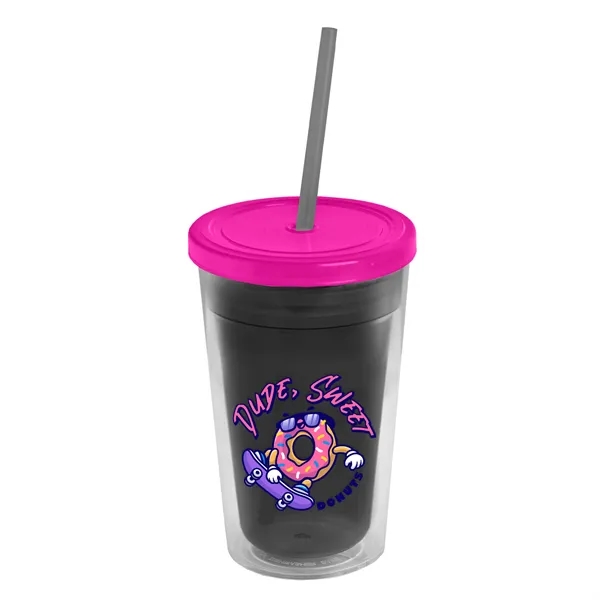 16 oz Double-Wall Insulated Transparent Tumblers... from ASI 40480 Koozie Group