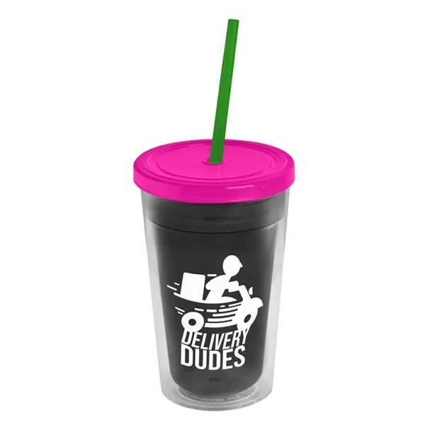 16 oz Double-Wall Insulated Transparent Tumblers... from ASI 40480 Koozie Group