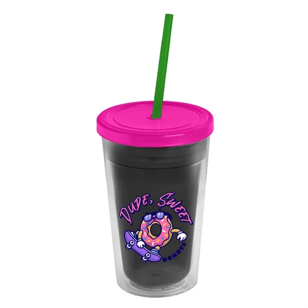16 oz Double-Wall Insulated Transparent Tumblers... from ASI 40480 Koozie Group