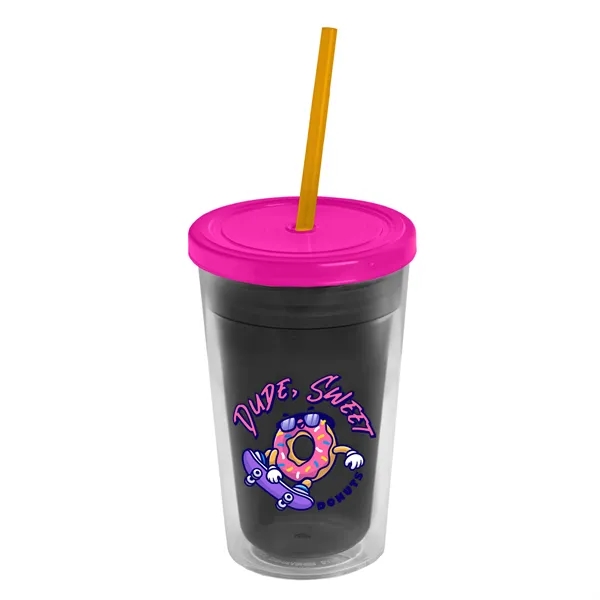 16 oz Double-Wall Insulated Transparent Tumblers... from ASI 40480 Koozie Group