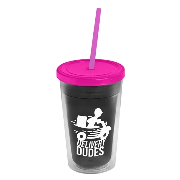 16 oz Double-Wall Insulated Transparent Tumblers... from ASI 40480 Koozie Group