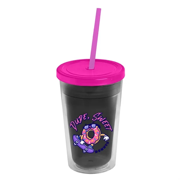 16 oz Double-Wall Insulated Transparent Tumblers... from ASI 40480 Koozie Group